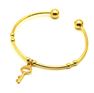 Picture of Charm Key Bangle Stainless Steel Plating
