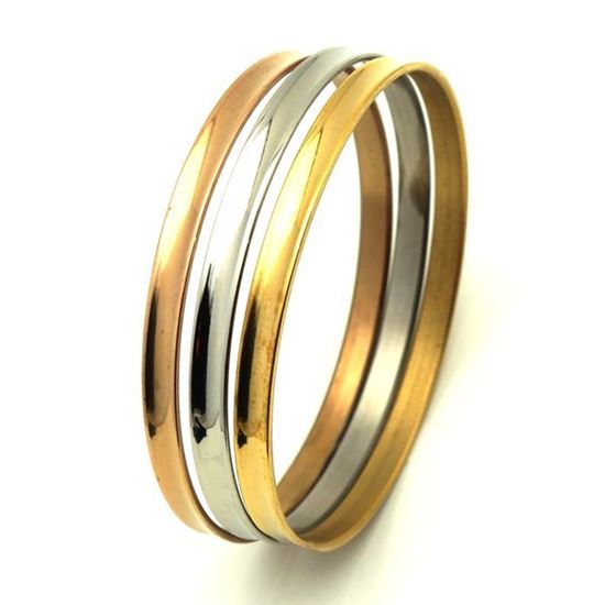 Picture of Bangle Set Stainless Steel IP Plating
