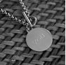 Picture of Engraved LOVE/YOU  Necklace Stainless Steel 