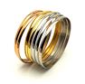 Picture of Girl Set Bangles Stainless Steel Three Gold 