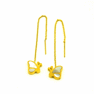 Picture of Dangling Earrings Stainless Steel Plating