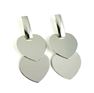 Picture of Heart Dangling Earrings Stainless Steel