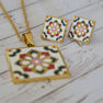 Picture of Flower Set Necklace Stainless Steel