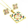 Picture of Flower Set Necklace Stainless Steel
