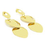 Picture of Dangling Stud Earrings Gold Stainless Steel