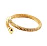 Picture of Cable Bangle Stainless Steel Gold Plating