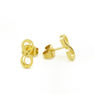 Picture of Infinity Earrings Stainless Steel Gold Plating