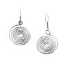 Picture of Spiral Dangling Earrings Stainless Steel