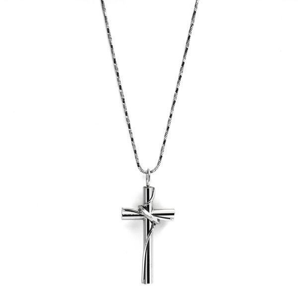 Picture of Stainless Steel Catholic Cross Necklace