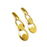 Picture of Oval Dangling Earrings Stainless Steel