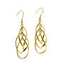 Picture of Stainless Steel Gold Plating Dangling Earrings