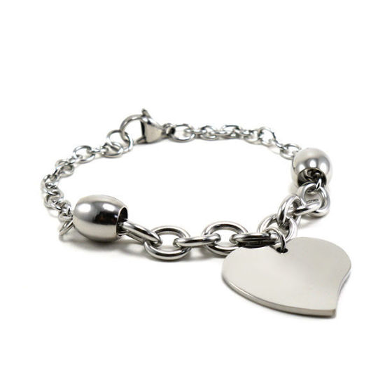 Picture of MIS Heart Bracelet Stainless Steel
