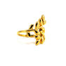 Picture of Laurel Leaf Rings Stainless Steel Gold Plating