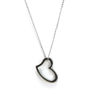 Picture of Heart Necklace Stainless Steel Silver