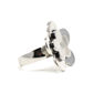 Picture of Flower Ring Stainless Steel Silver