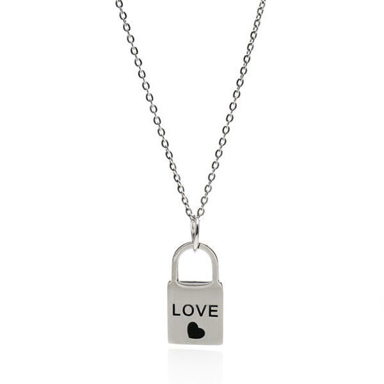 Picture of ANFLO Love Lock Stainless Steel  316L