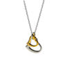 Picture of Heart Necklace Stainless Steel  High Polished