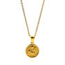 Picture of ANFLO Gold Coin  Necklace Stainless Steel