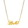 Picture of Love Necklace Stainless Steel Gold Plating