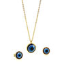 Picture of Evil Eye Set Necklace Stainless Steel Enamel
