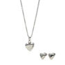 Picture of Heart Necklace Set Stainless Steel