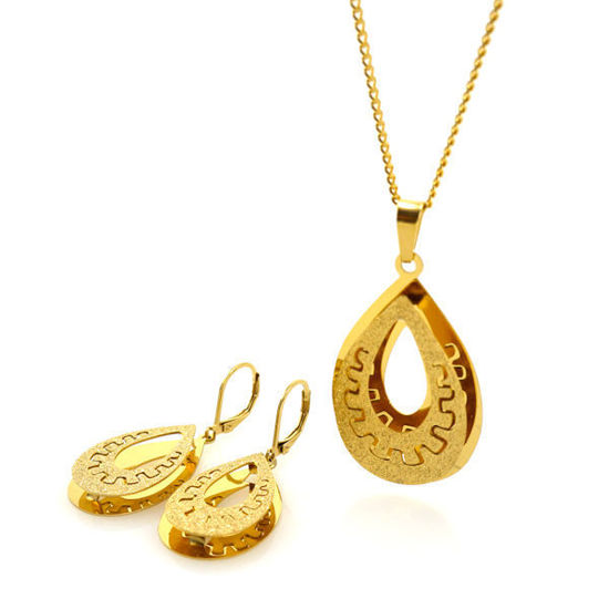 Picture of Fiesta Set Necklace Stainless Steel Gold Plating