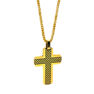 Picture of Stainless Steel Gold Plating Cross Necklace