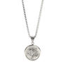 Picture of Rose Coin Necklace Stainless Steel