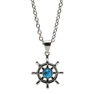 Picture of Ship Wheel Stainless Steel Necklace