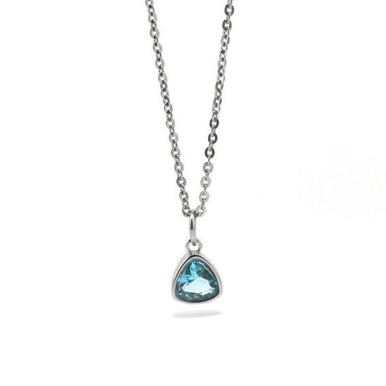 Picture of Stone Pendant Stainless Steel Necklace