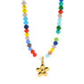 Picture of Color Bids  Necklace Stainless Steel Set