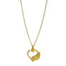 Picture of ANFLO Heart Necklace Stainless Steel  Gold Plating