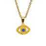 Picture of Evil Eye Necklace  Stainless Steel Gold Plating