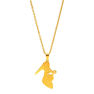 Picture of High-heel Necklace Stainless Steel Gold Plating